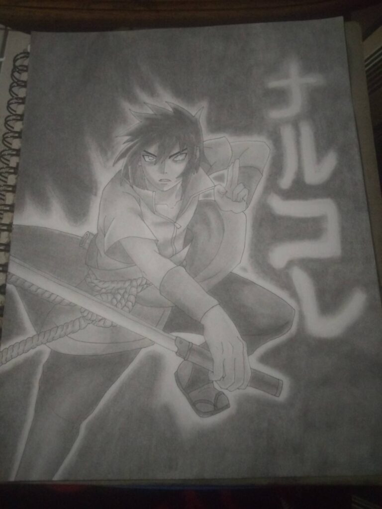 Sasuke Grey Art